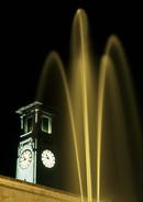 Civic Clock at Night